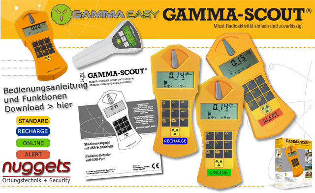 GammaScout Gamma Scout Geigerzähler kauft man bei www.gammascout.at 