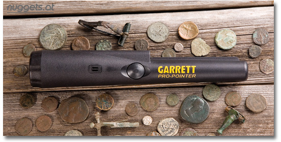 GARRETT Pro Pointer kauft man bei www.nuggets.at Metalldetektor OnlineShop 