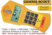 GAMMA-SCOUT ALERT Geigerzähler Nuclear Radiation Counter